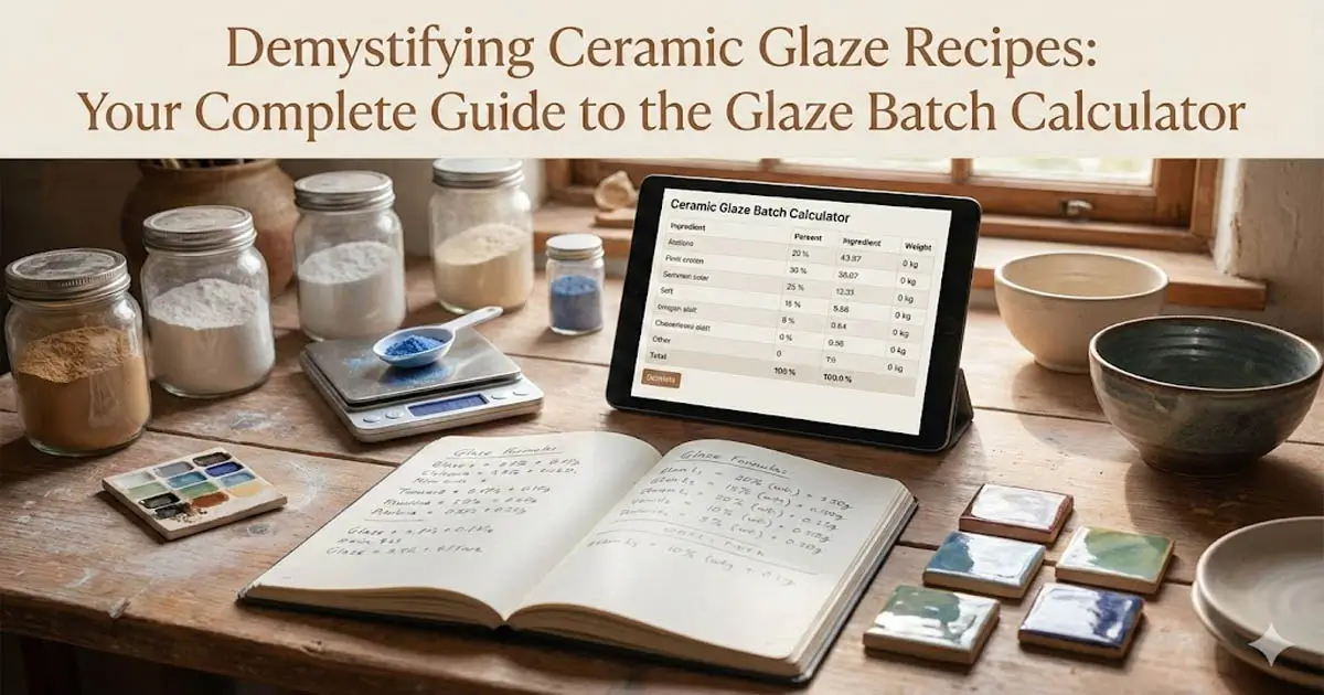 Ceramic Glaze Batch Calculator