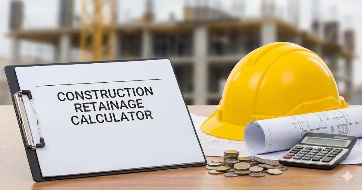 Construction Retainage Calculator