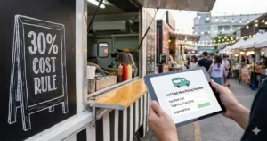 Food Truck Menu Pricing Calculator (30% Cost)