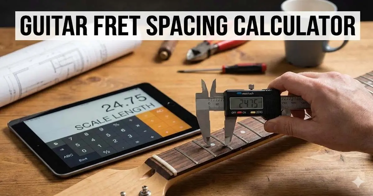 Guitar Fret Spacing Calculator