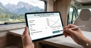 RV Loan Payoff Calculator with Depreciation