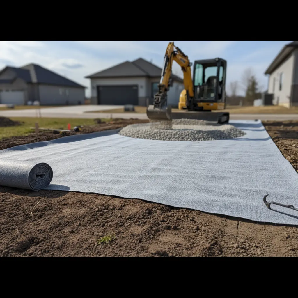 Geotextile Fabric Calculator for Driveway
