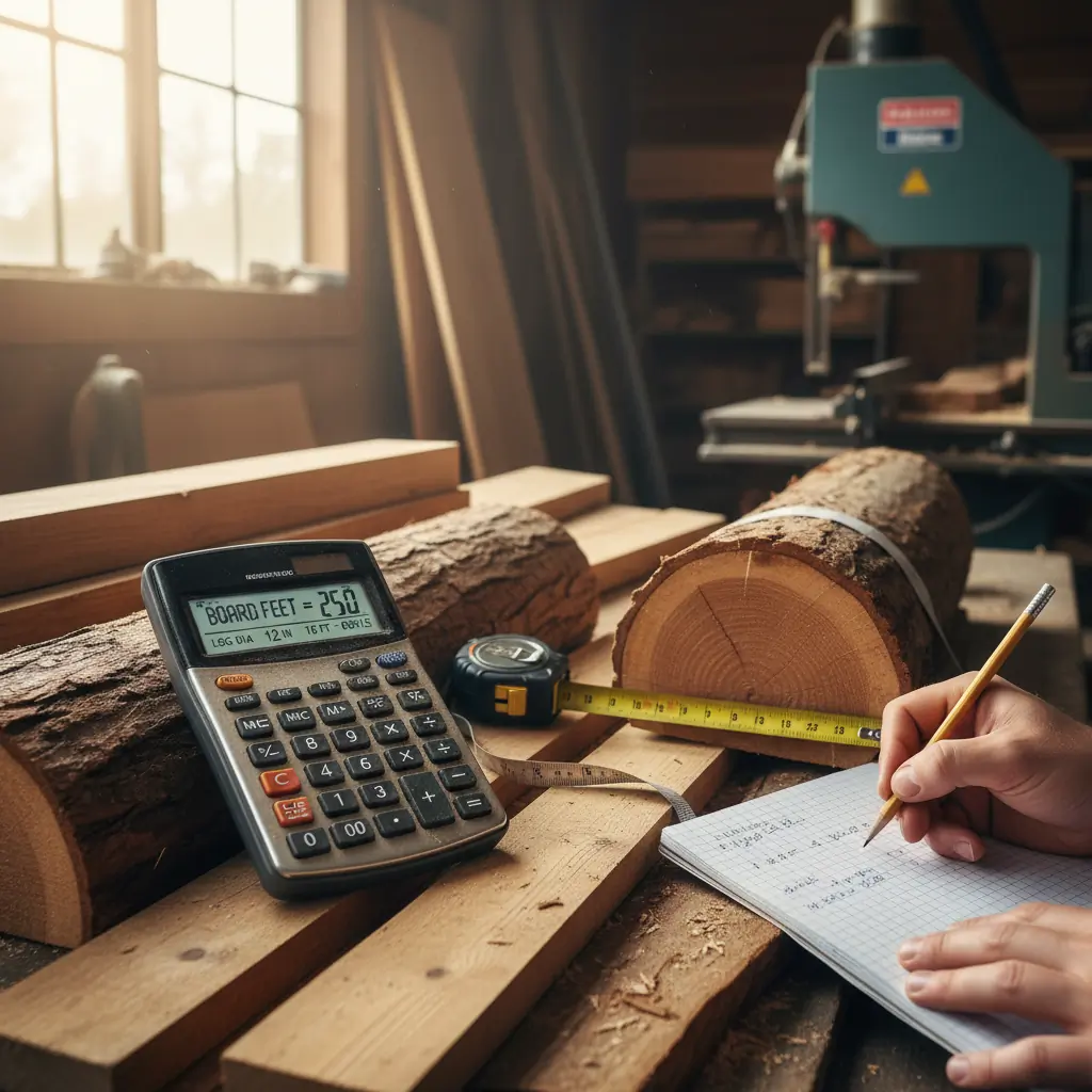 Board Foot Calculator For Standing Timber