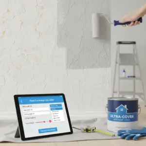 Paint Coverage Calculator for Textured Walls: Estimate Paint Needed