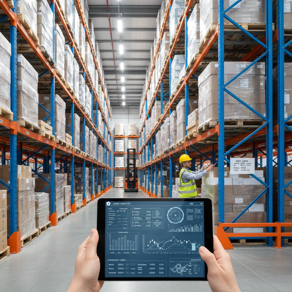 Pallet rack load capacity calculator